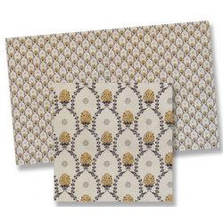6 pack 1/2 Inch Scale Wallpaper, 6pc