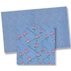 6 pack 1/2 Inch Scale Wallpaper, 6pc