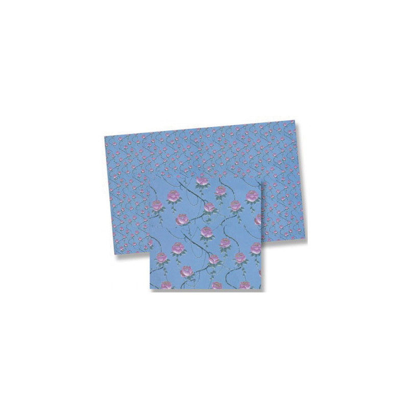 6 pack 1/2 Inch Scale Wallpaper, 6pc