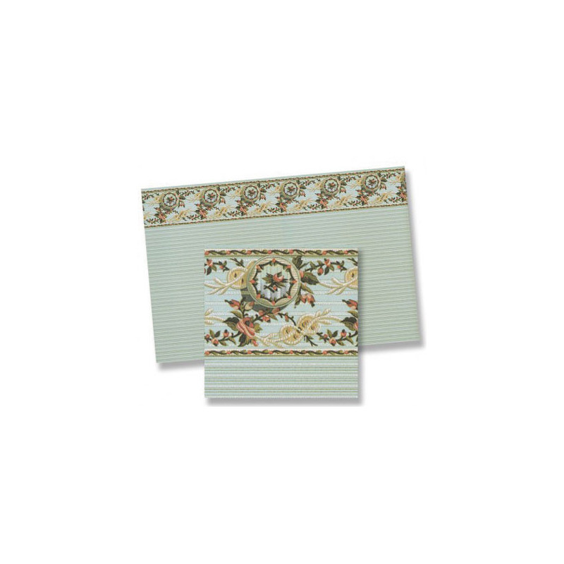 6 pack 1/2 Inch Scale Wallpaper, 6pc