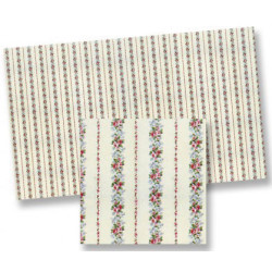6 pack 1/2 Inch Scale Wallpaper, 6pc