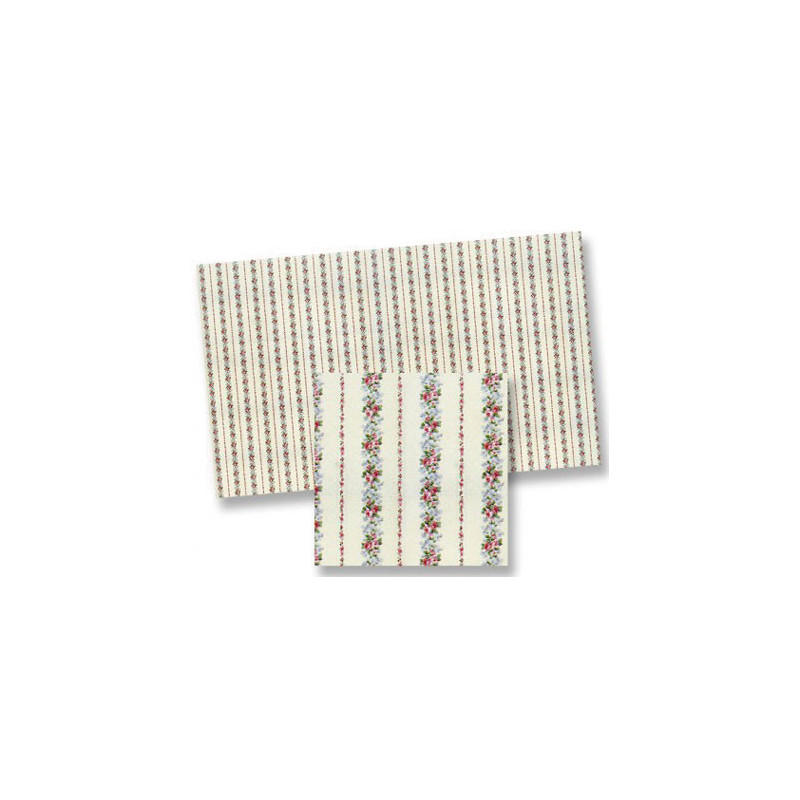 6 pack 1/2 Inch Scale Wallpaper, 6pc