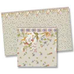 6 pack 1/2 Inch Scale Wallpaper, 6pc