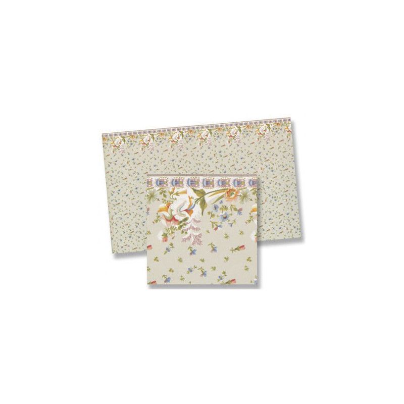 6 pack 1/2 Inch Scale Wallpaper, 6pc