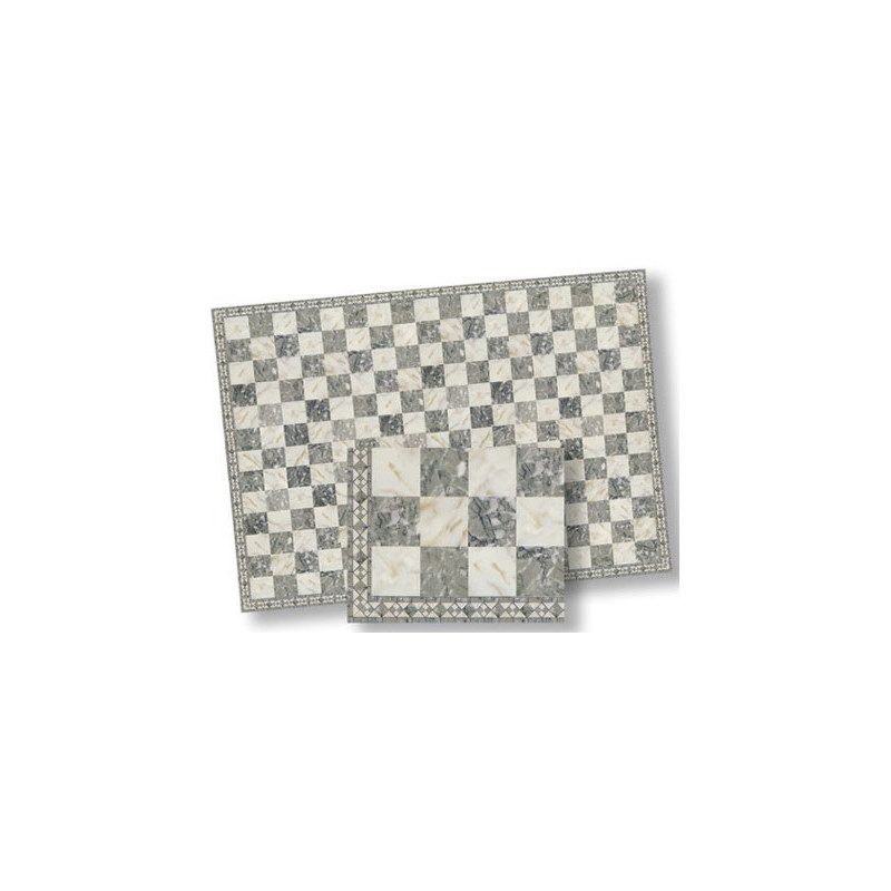 1/2 Inch Scale Faux Marble, 4pc