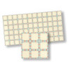 Mosaic Floor Tiles, 4pc