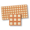 Mosaic Floor Tiles, 4pc