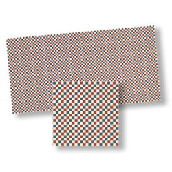 Mosaic Floor Tiles, 4pc