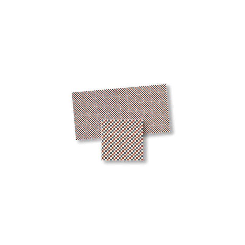 Mosaic Floor Tiles, 4pc