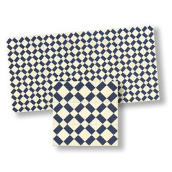 Mosaic Floor Tiles, 4pc