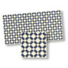 Mosaic Floor Tiles, 4pc
