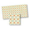 Mosaic Floor Tiles, 4pc