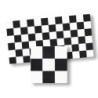 Mosaic Floor Tiles, 4pc