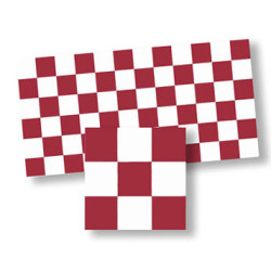 Mosaic Floor Tiles, 4pc