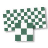 Mosaic Floor Tiles, 4pc