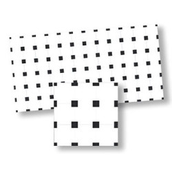 Mosaic Floor Tiles, 4pc