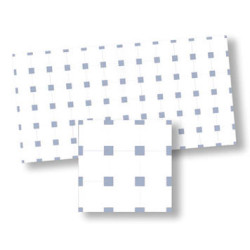 Mosaic Floor Tiles, 4pc