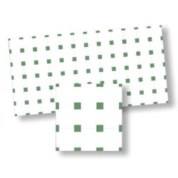 Mosaic Floor Tiles, 4pc