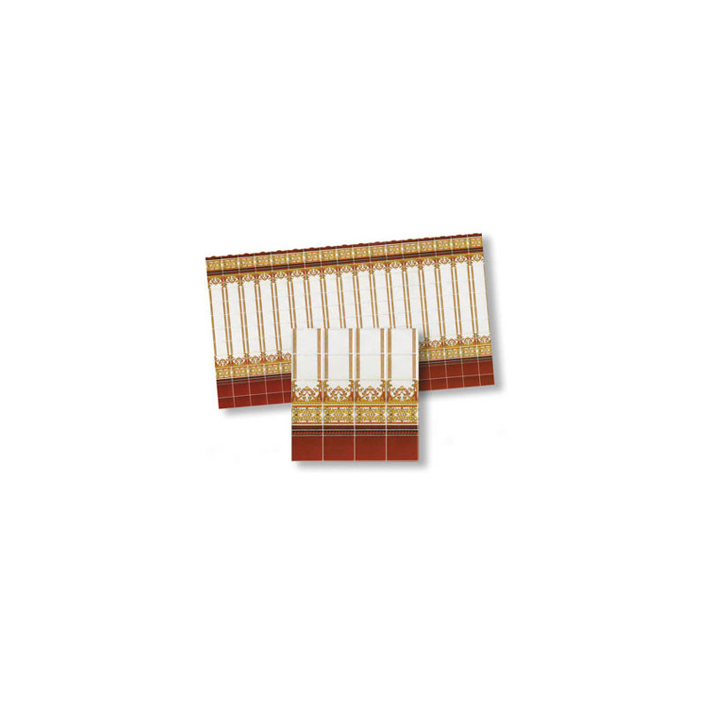 Mediterranean Tiles, 4pc