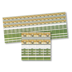 Wall Borders, 4pc