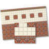 Victorian Tiles, 4pc