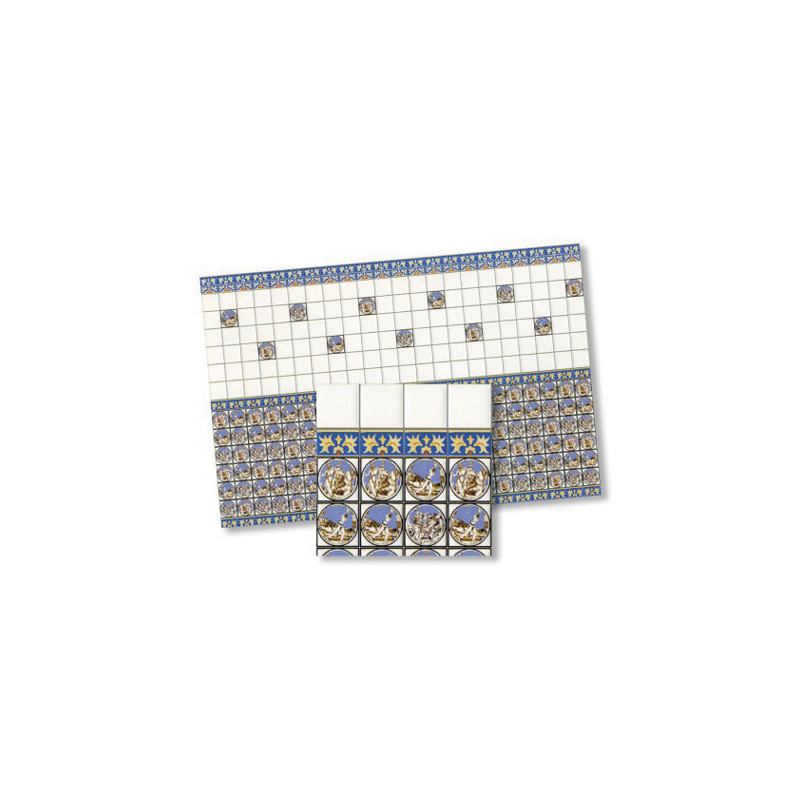 Victorian Tiles, 4pc