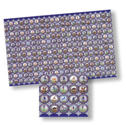 Delft Tiles, 4pc
