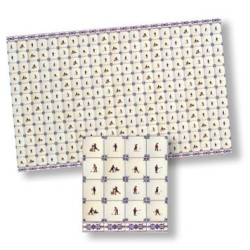 Delft Tiles, 4pc