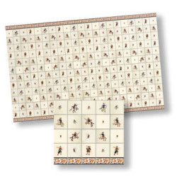 Delft Tiles, 4pc