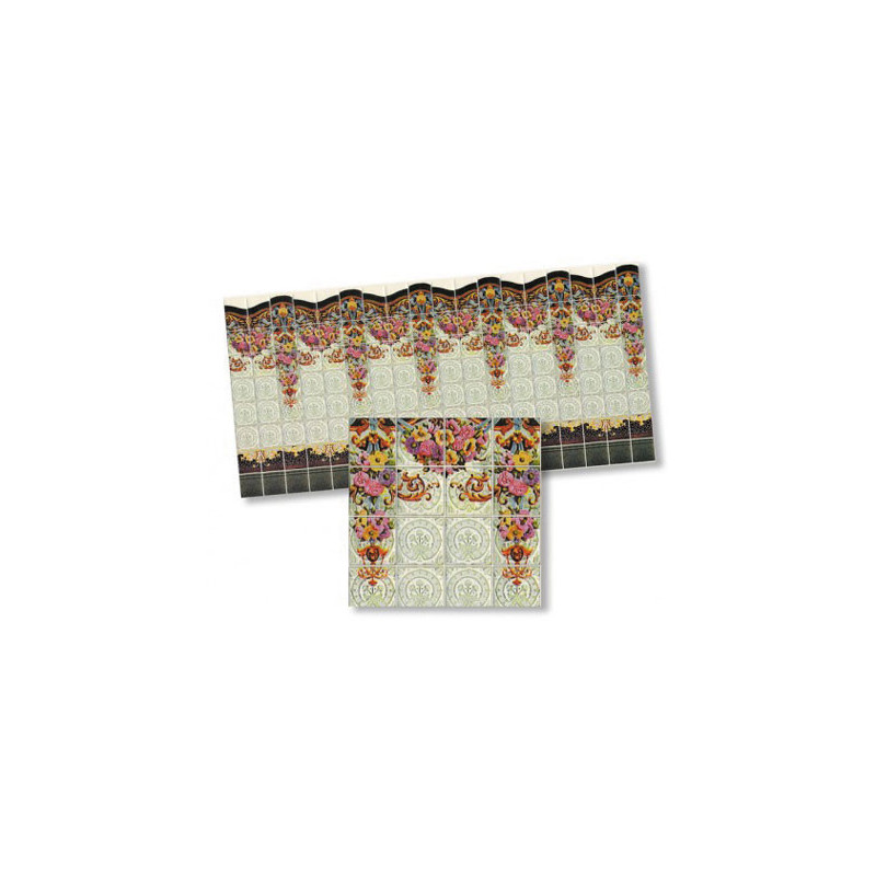 Nouveau Wall Tiles, 4pc
