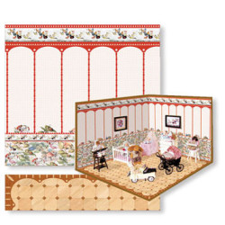 Butterflies & Floral Room Decorating Kit