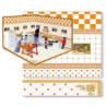 Yellow Checked Kitchen Room Decorating Kit