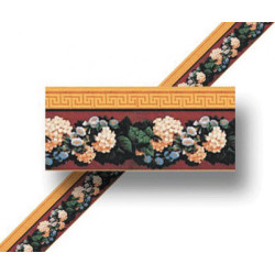 Gofrado Wallpaper Border, 6pc