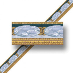 Gofrado Wallpaper Border, 6pc