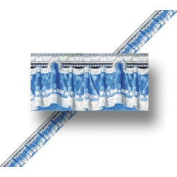 Gofrado Wallpaper Border, 6pc