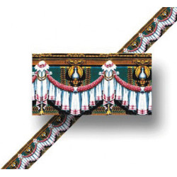 Gofrado Wallpaper Border, 6pc