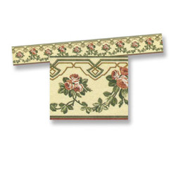 Floral Wallpaper Border (6Pc)