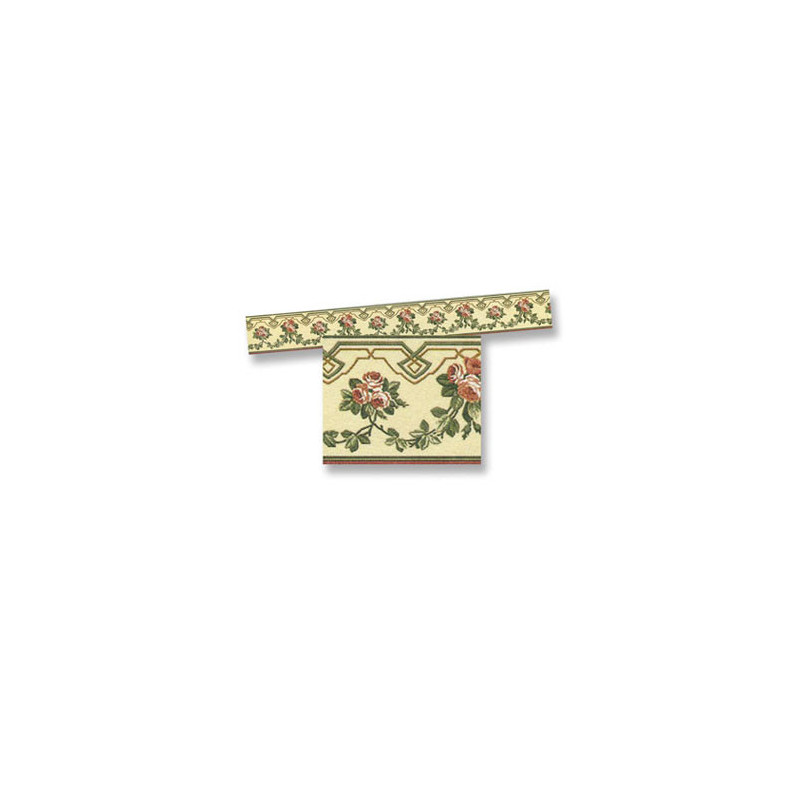 Floral Wallpaper Border (6Pc)
