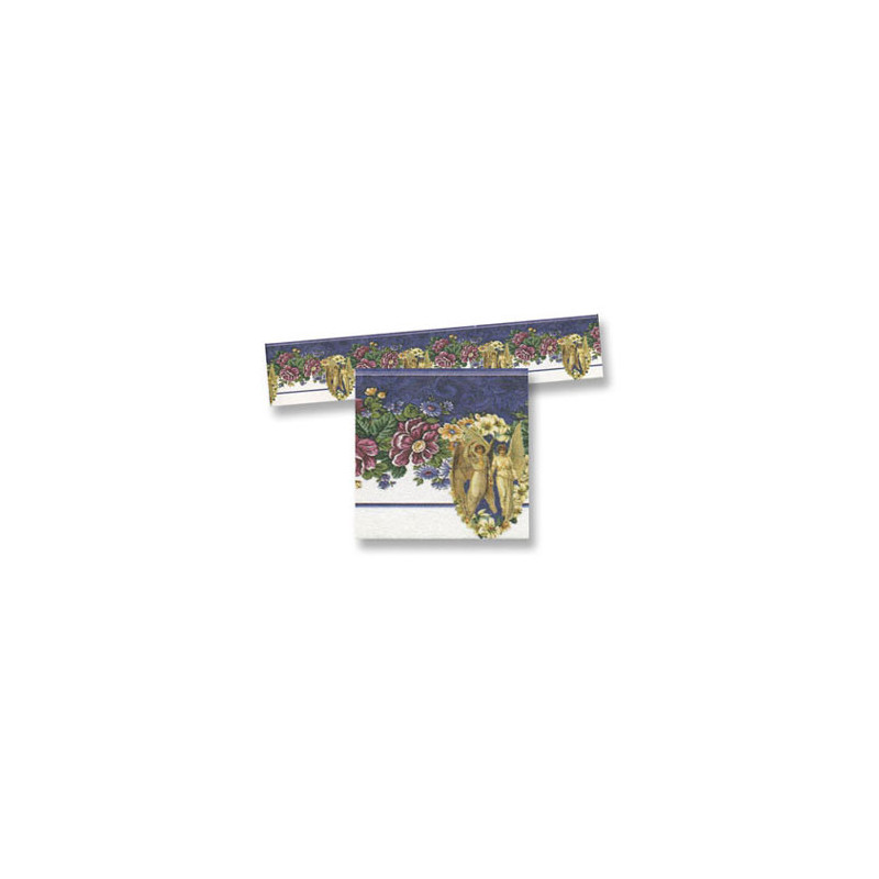 Floral Wallpaper Border (6Pc)