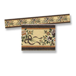 Floral Wallpaper Border (6Pc)