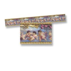 Floral Wallpaper Border (6Pc)