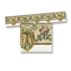 Floral Wallpaper Border (6Pc)