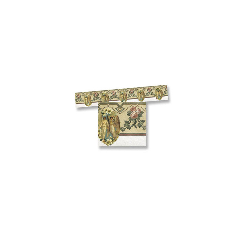 Floral Wallpaper Border (6Pc)