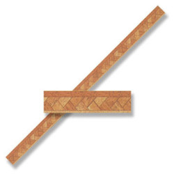 Parquet Floor Border Mtrl, 4pc