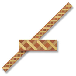 Parquet Floor Border Mtrl, 4pc