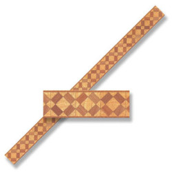 Parquet Floor Border Mtrl, 4pc