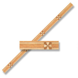Parquet Floor Border Mtrl, 4pc