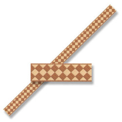 Parquet Floor Border Mtrl, 4pc