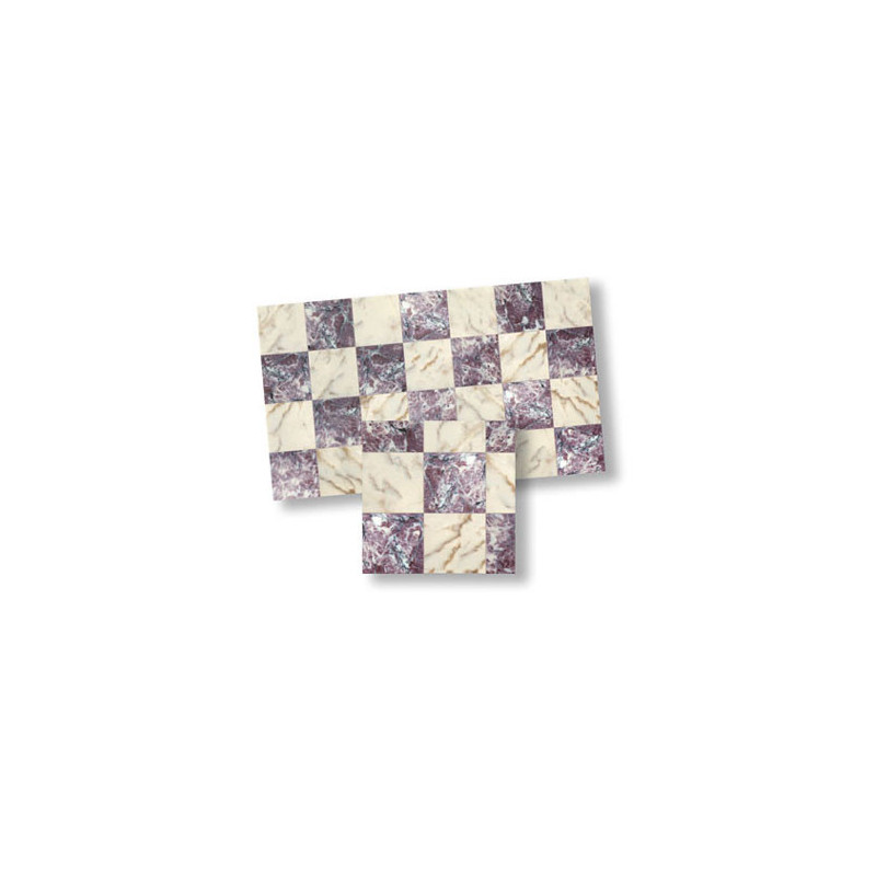 Faux Marble Tiles, 4pc