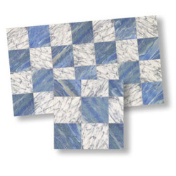 Faux Marble Tiles, 4pc